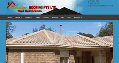 Desktop Screenshot of guardianroofing.com.au